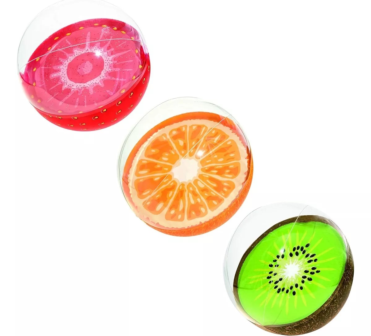 Set X3 Pelota Inflable Bestway Frutas 31